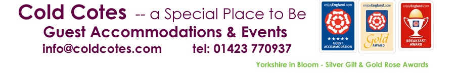 Cold Cotes, Guest Accommodation	, Event and Development Centre